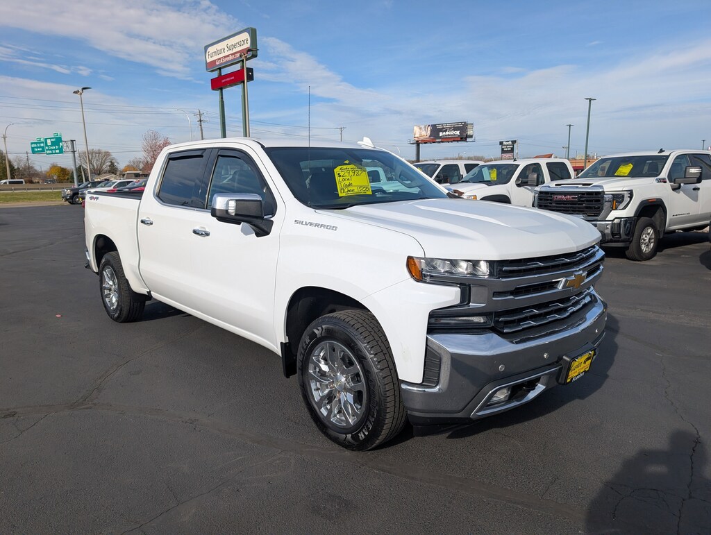 Used 2019 Chevrolet Silverado 1500 LTZ Truck Crew Cab