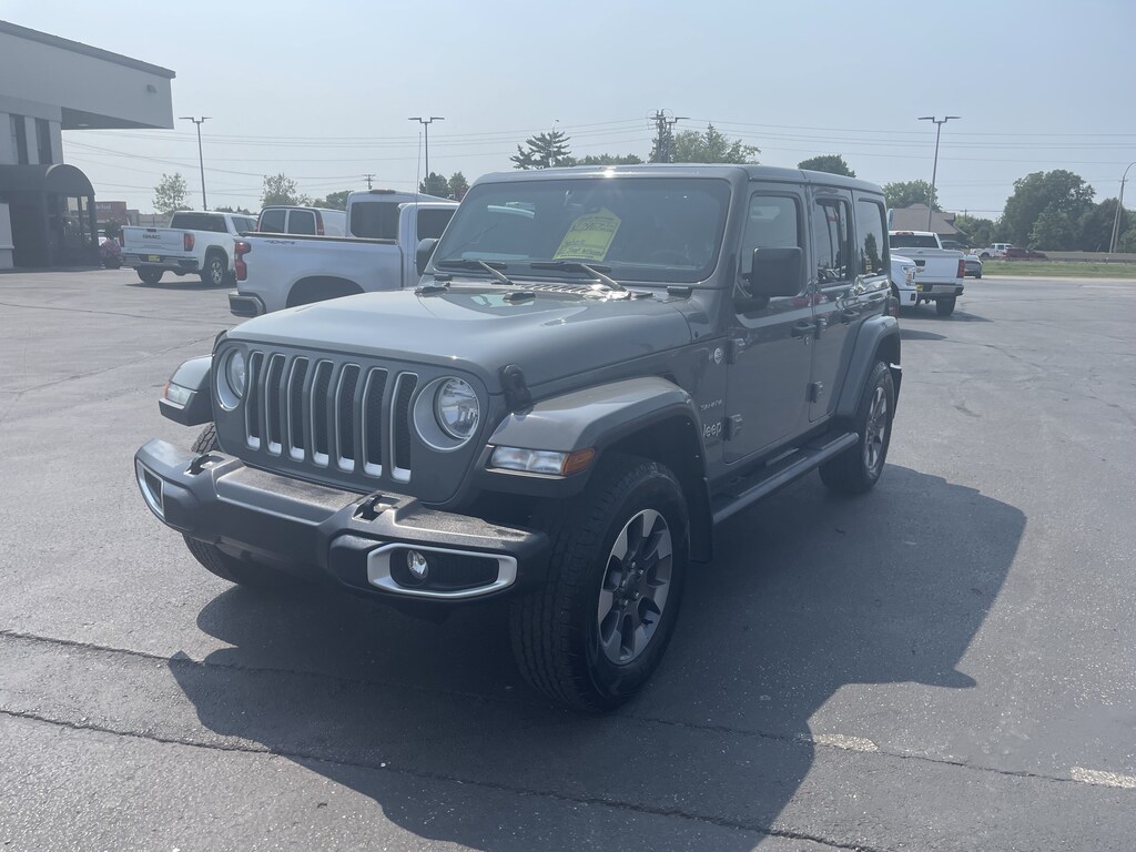 Used 2021 Jeep Wrangler Unlimited Sahara SUV
