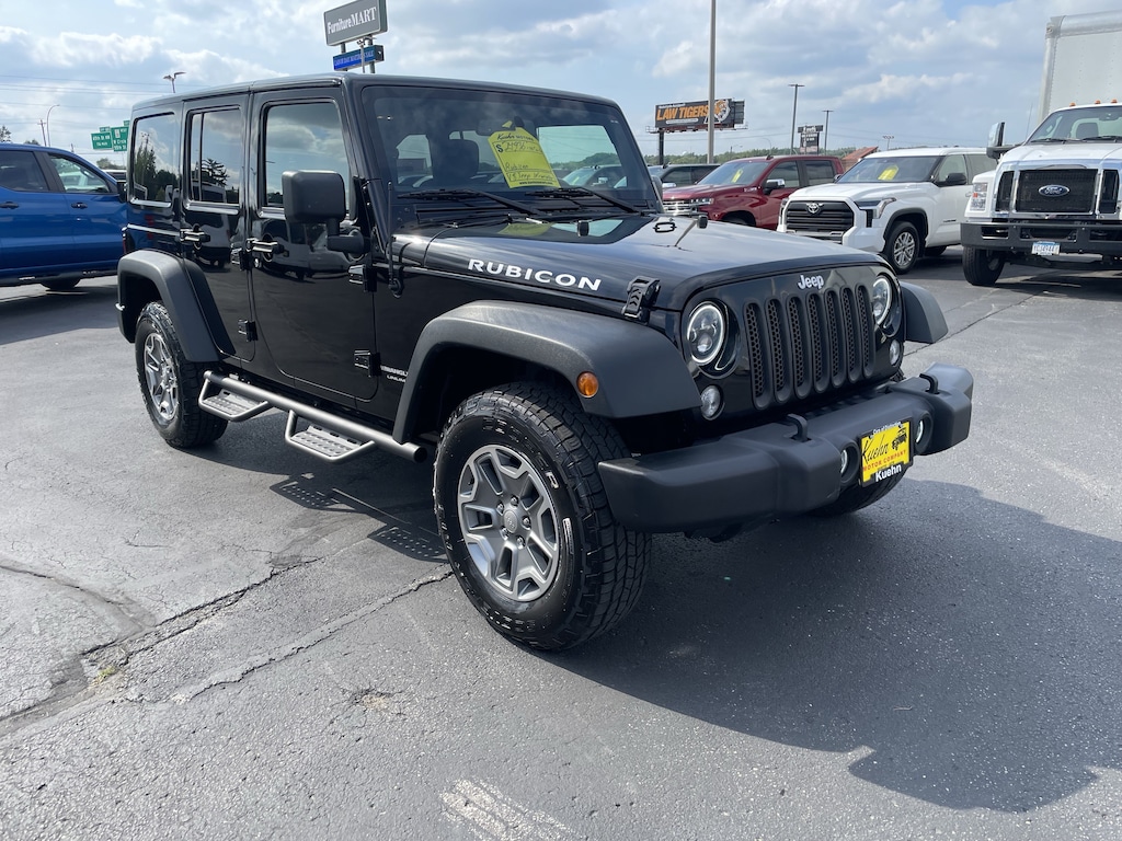 Used 2018 Jeep Wrangler JK Unlimited Rubicon 4x4 SUV
