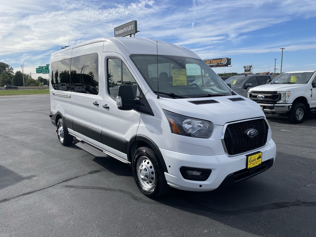 Used 2025 Ford Transit-350 Passenger Wagon Medium Roof Van