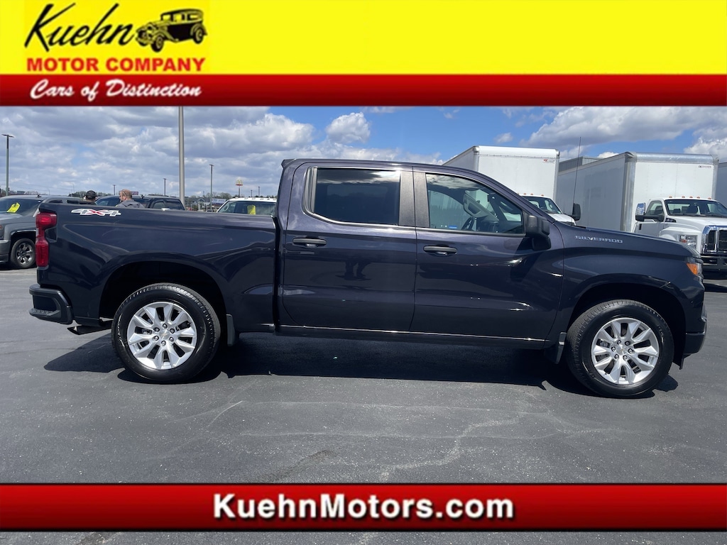 Used 2022 Chevrolet Silverado 1500 Custom Truck Crew Cab