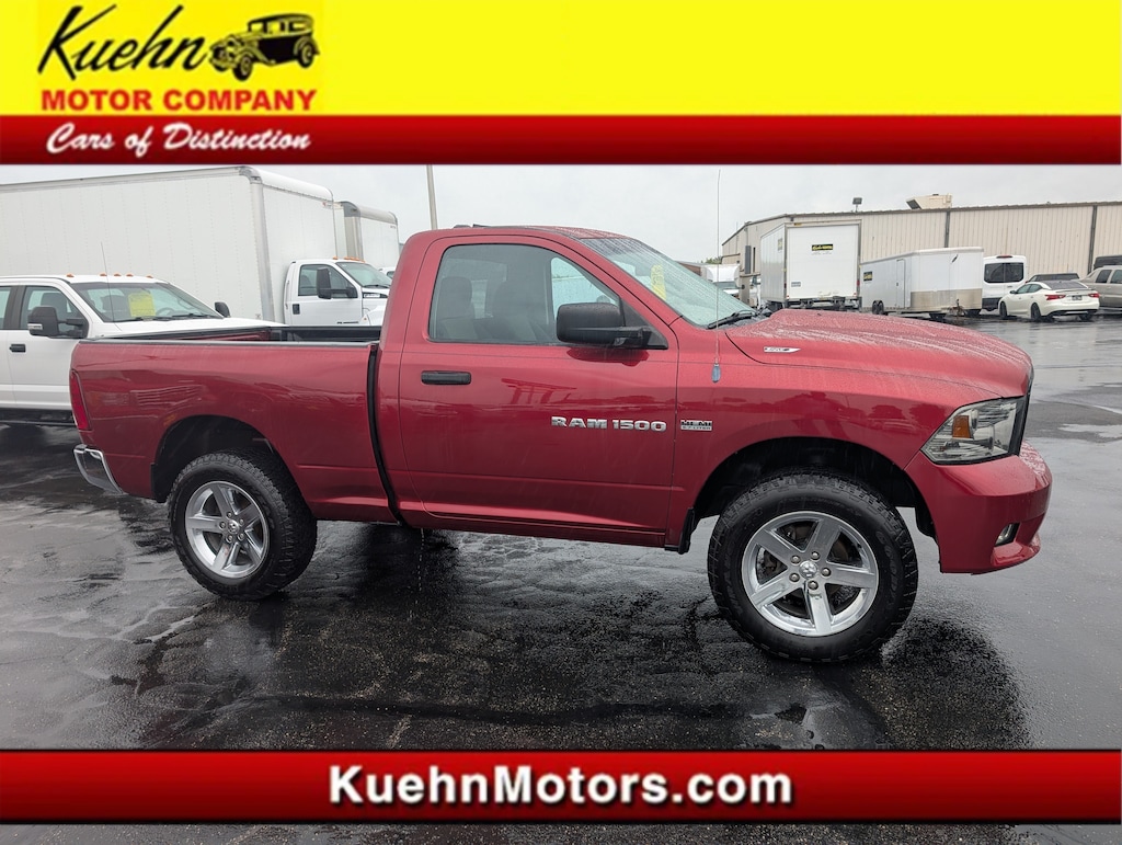 Used 2012 Ram 1500 ST 4x4 6.4ft Truck Regular Cab