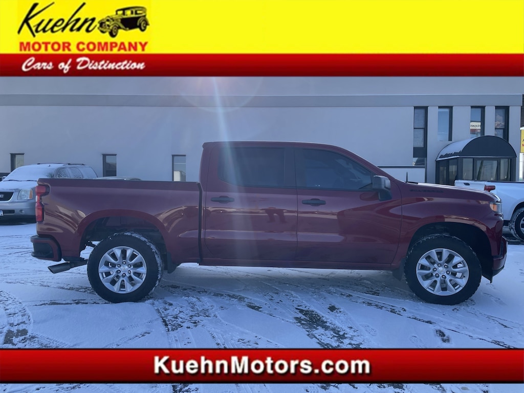 Used 2020 Chevrolet Silverado 1500 Silverado Custom Truck Crew Cab