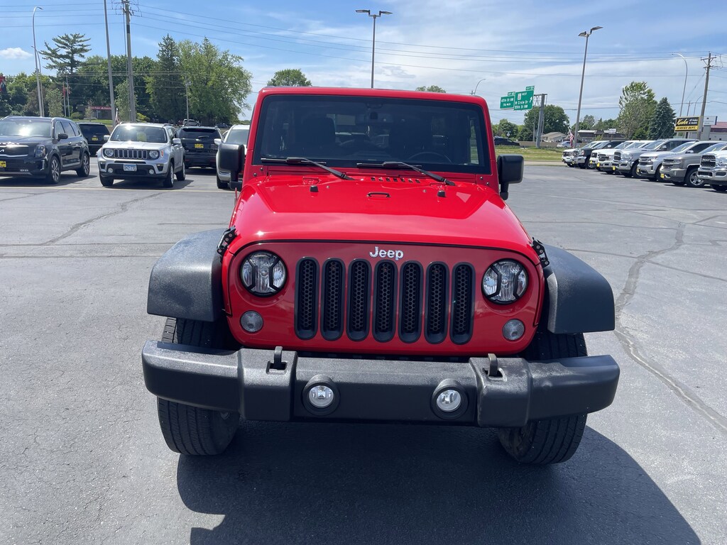 Used 2016 Jeep Wrangler JK Unlimited Sport 4X4 SUV