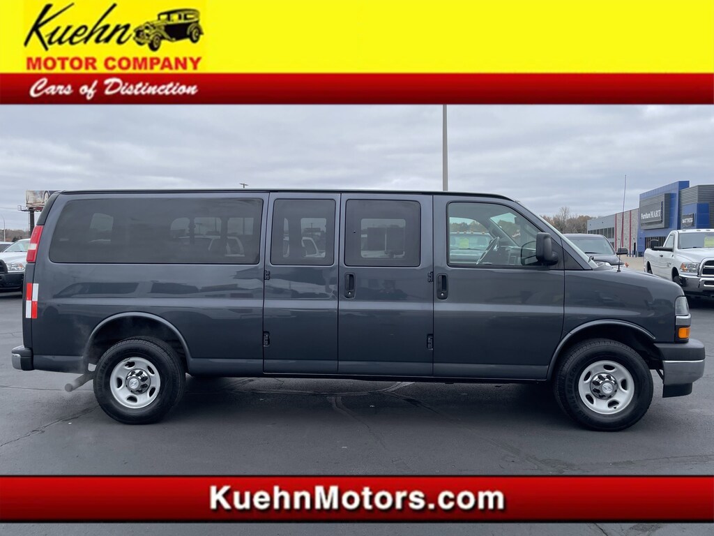 Used 2017 Chevrolet Express 3500 LT Van Extended Passenger Van