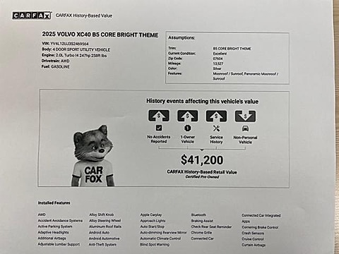 2025 Volvo XC40 Core - Photo 35