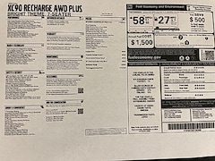 2023 Volvo XC90 Recharge Plug-In Hybrid Plus Bright Theme SUV