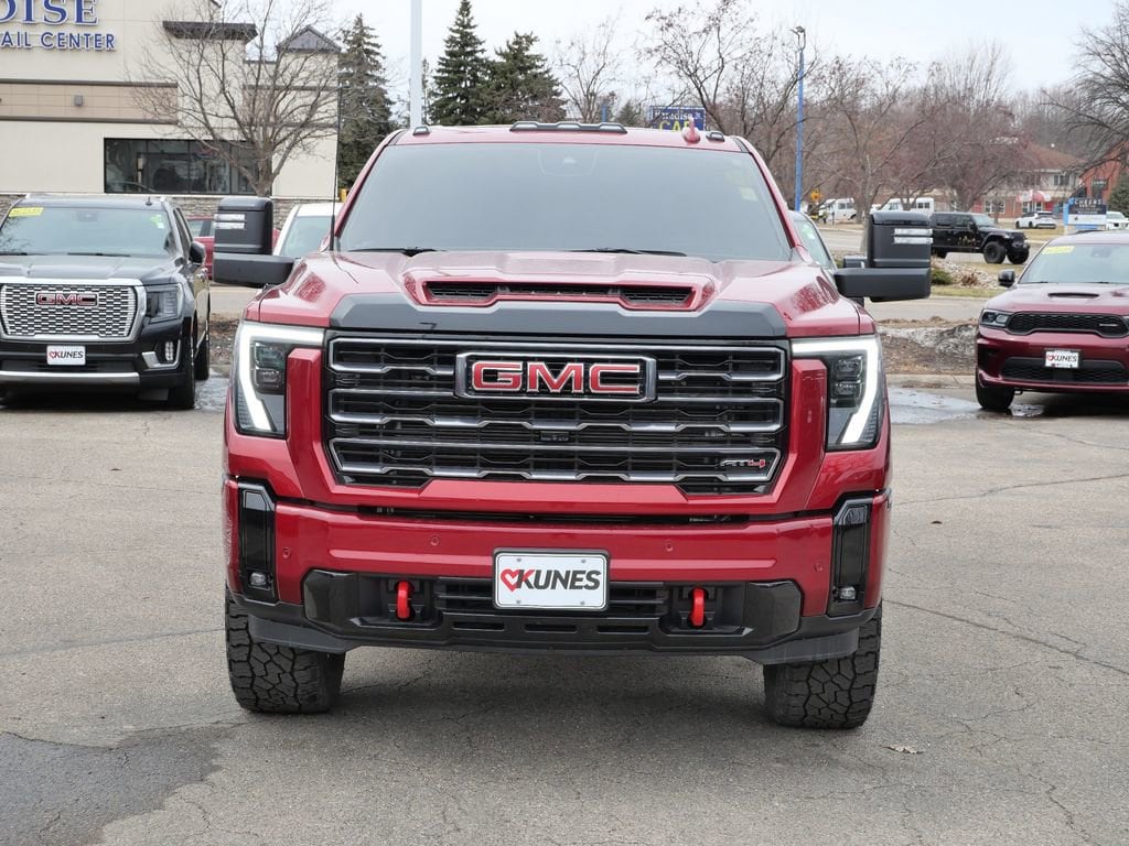Used 2025 GMC Sierra 2500HD AT4 with VIN 1GT4UPEYXSF159363 for sale in Apple Valley, Minnesota