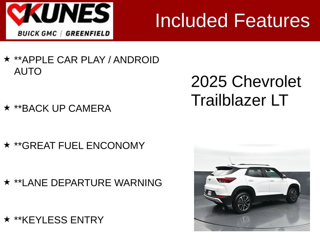Used 2025 Chevrolet Trailblazer LT SUV