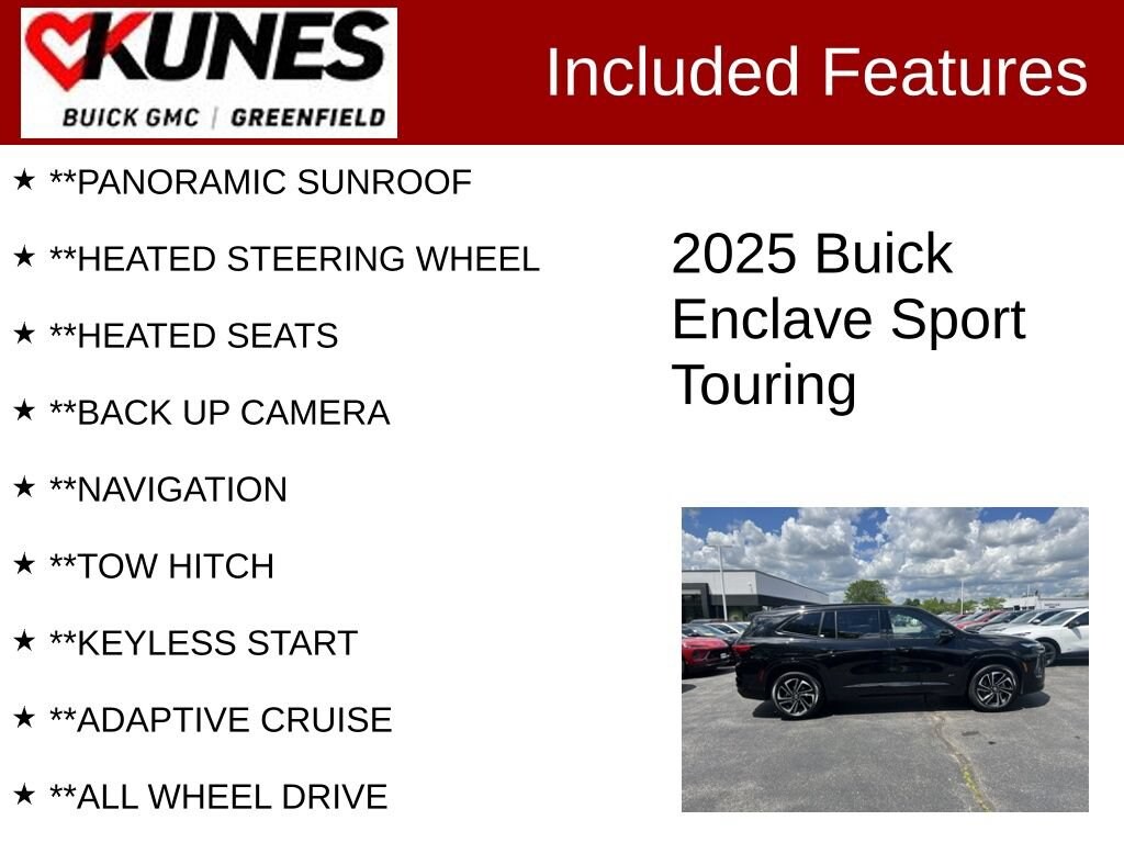 Used 2025 Buick Enclave Sport Touring SUV