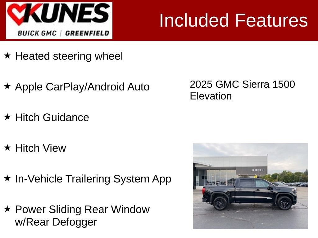 New 2025 GMC Sierra 1500 Elevation Truck