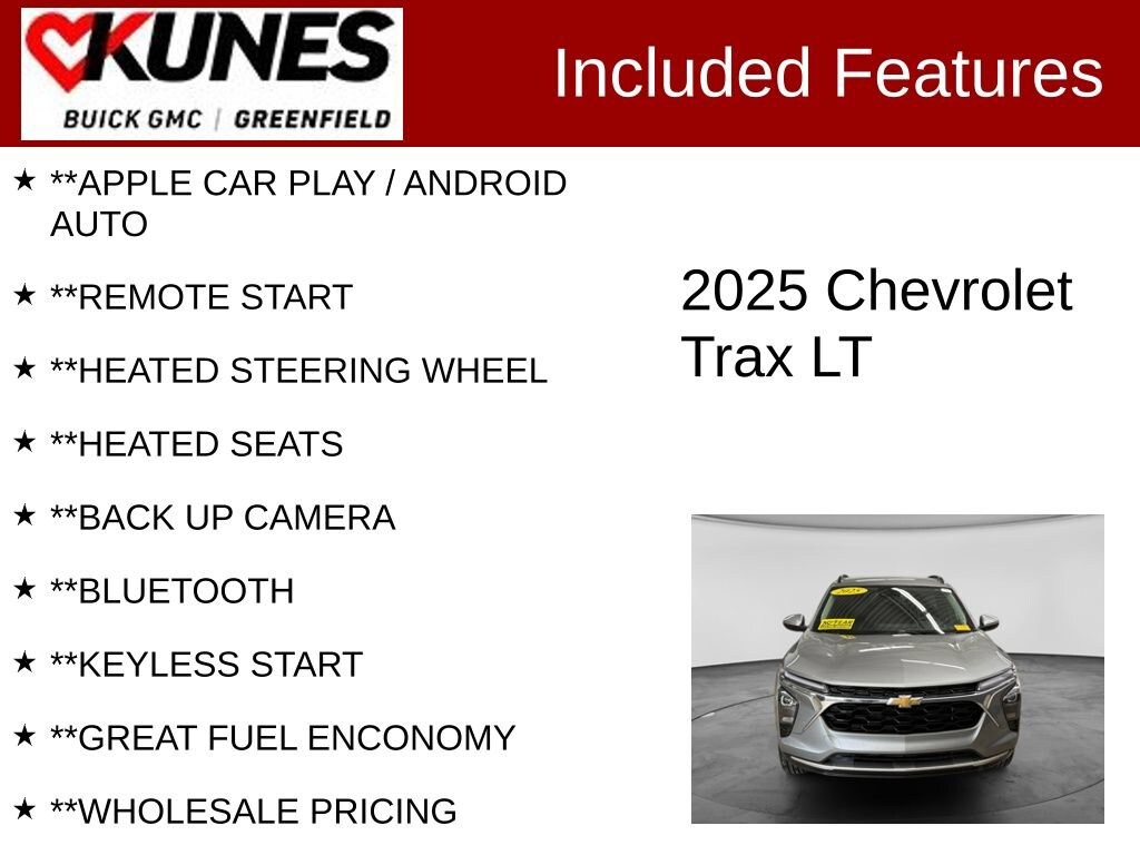 Used 2025 Chevrolet Trax LT SUV