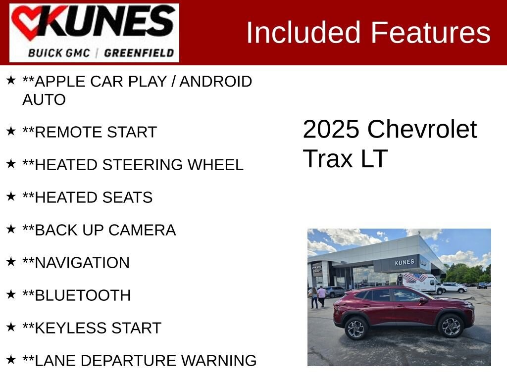 Used 2025 Chevrolet Trax LT SUV