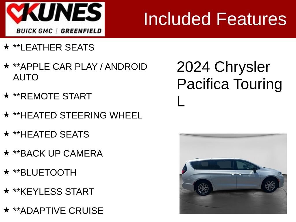 Used 2024 Chrysler Pacifica Touring L