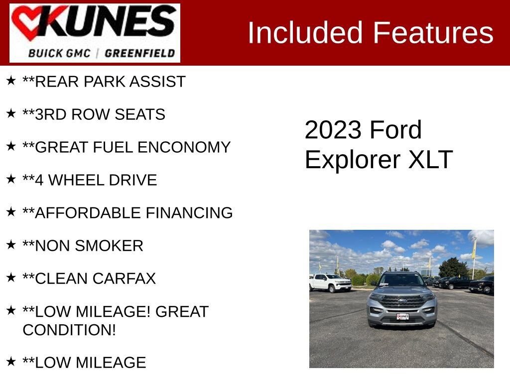 Used 2023 Ford Explorer XLT