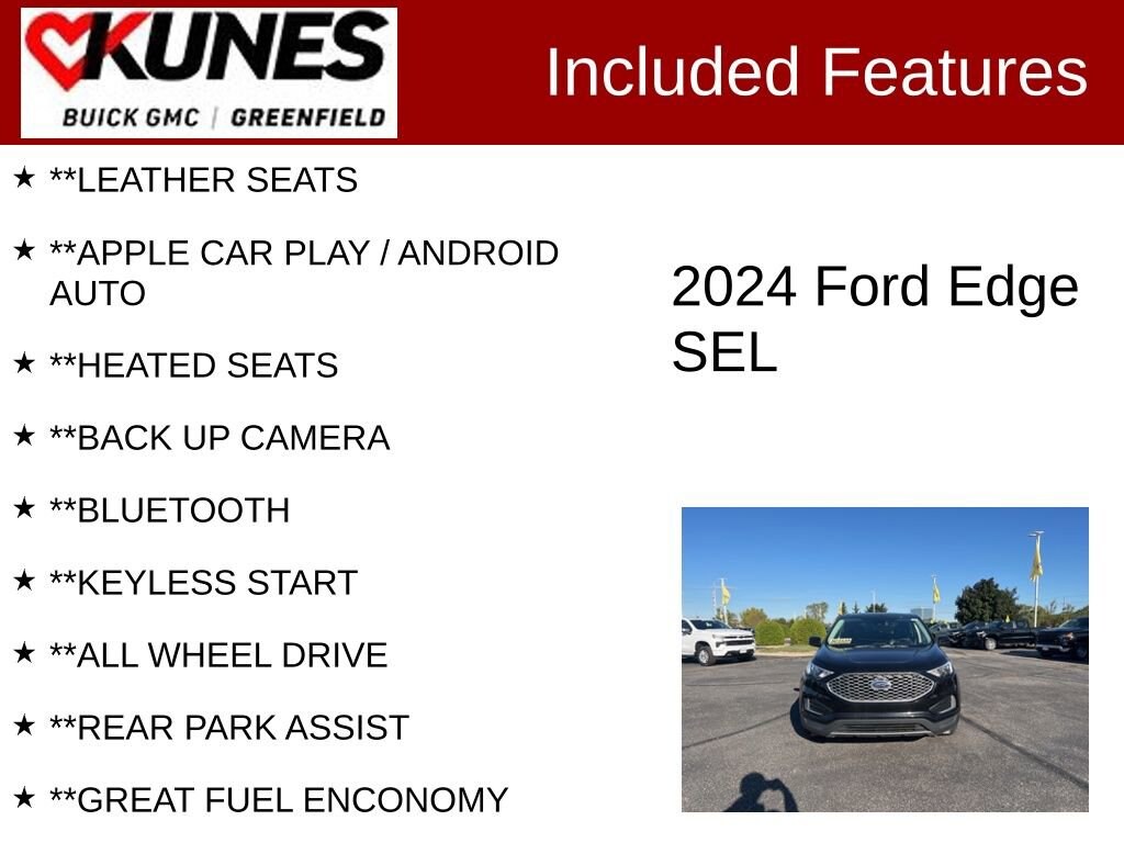 Used 2024 Ford Edge SEL