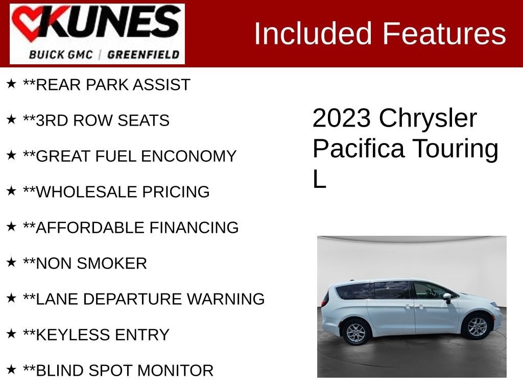 Used 2023 Chrysler Pacifica Touring L
