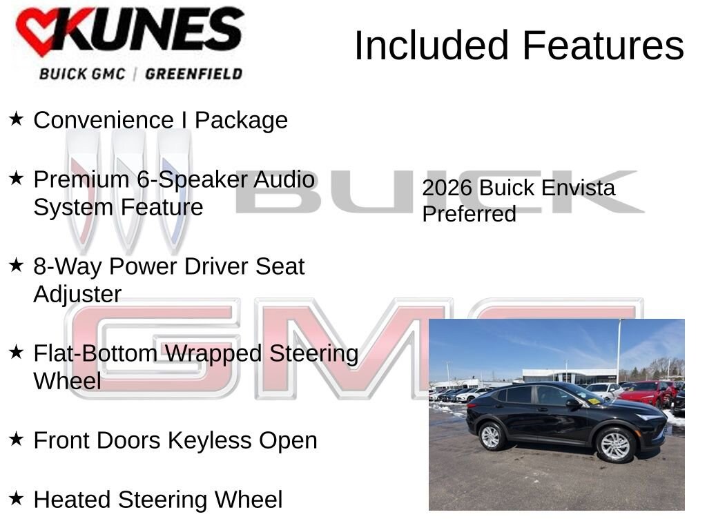 New 2026 Buick Envista Preferred SUV