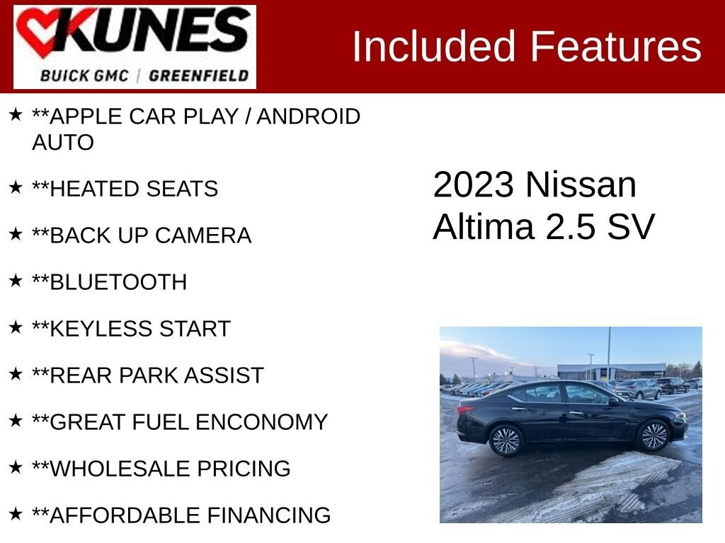 Used 2023 Nissan Altima 2.5 SV