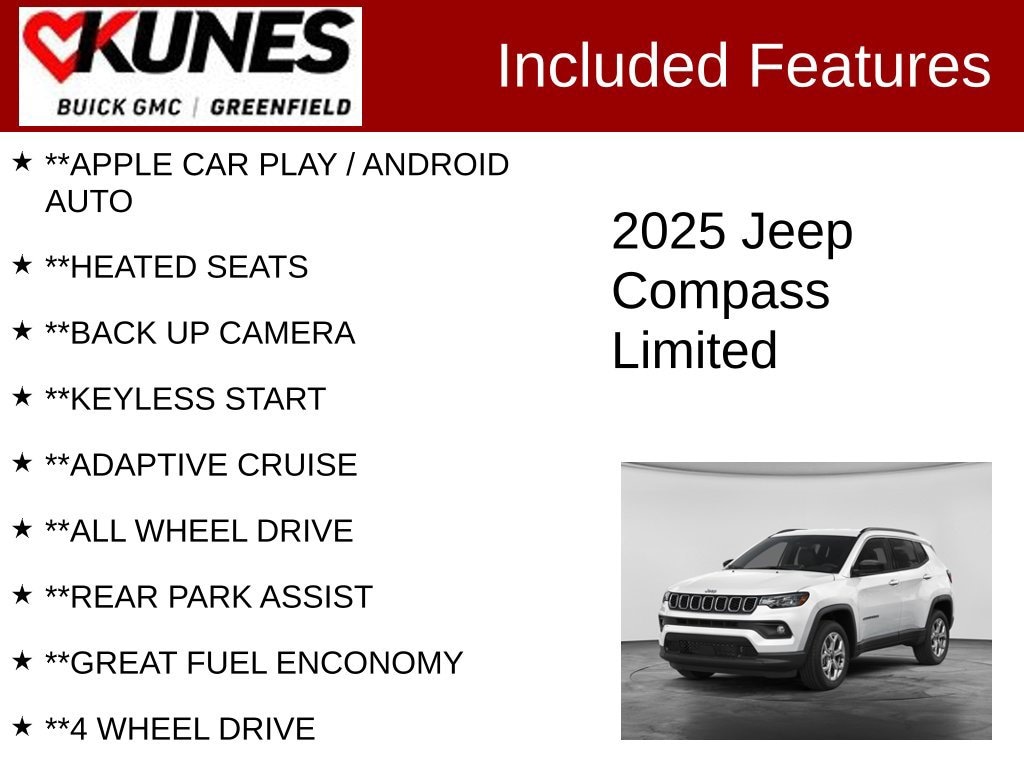 Used 2025 Jeep Compass Limited