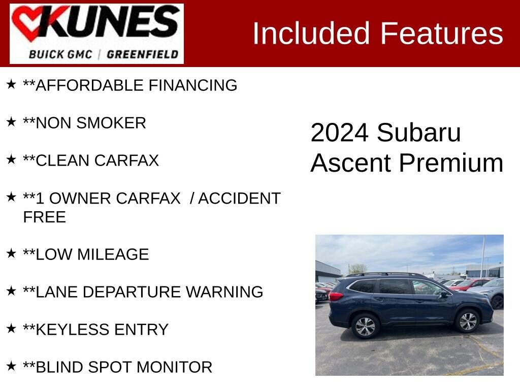 Used 2024 Subaru Ascent Premium