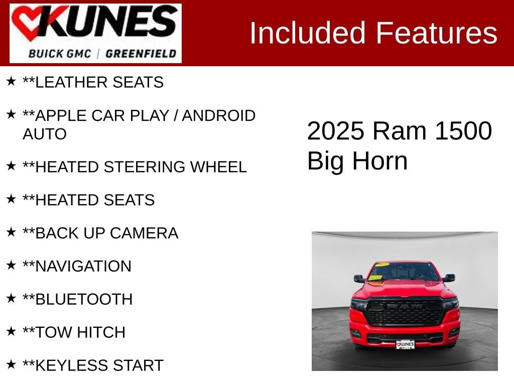 Used 2025 Ram 1500 Big Horn
