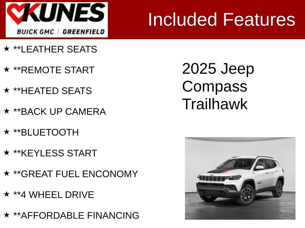 Used 2025 Jeep Compass Trailhawk