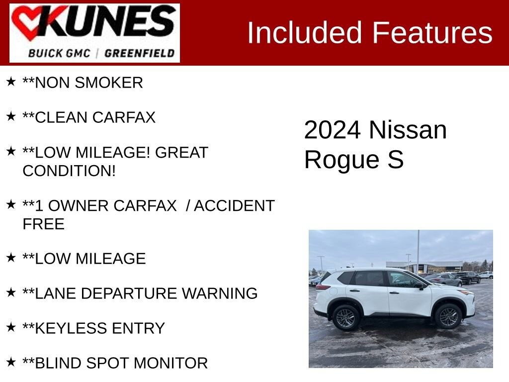Used 2024 Nissan Rogue S