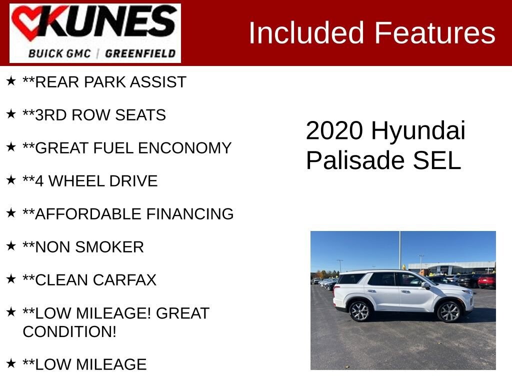 Used 2020 Hyundai Palisade SEL