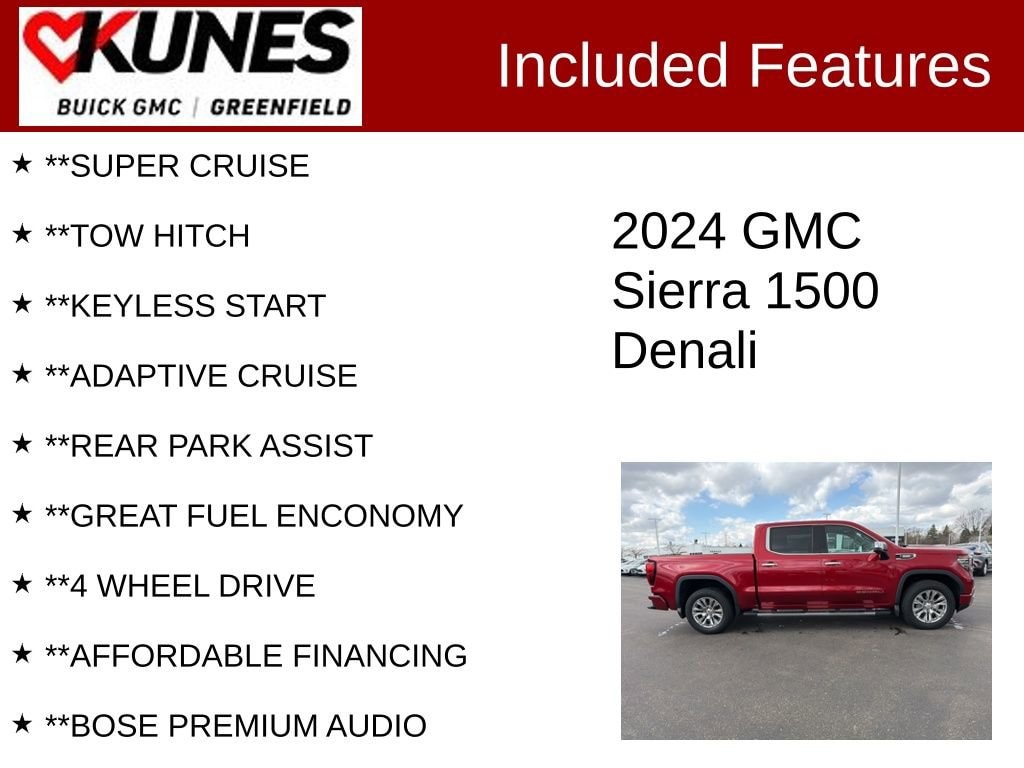 Used 2024 GMC Sierra 1500 Denali Truck