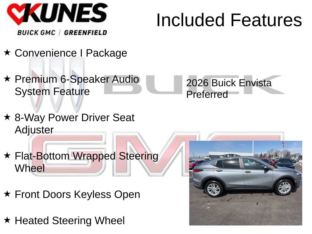 New 2026 Buick Envista Preferred SUV