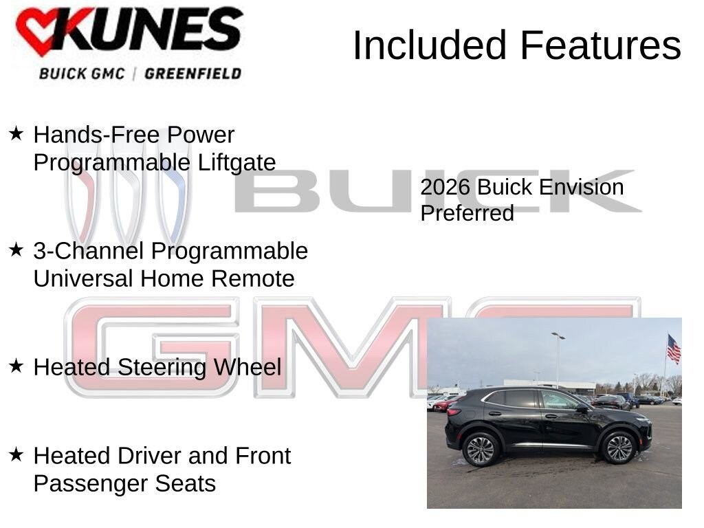 New 2026 Buick Envision Preferred SUV