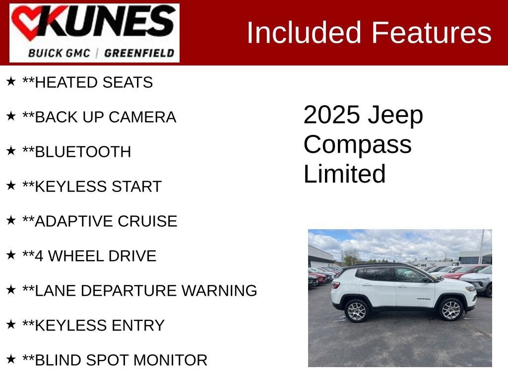 Used 2025 Jeep Compass Limited