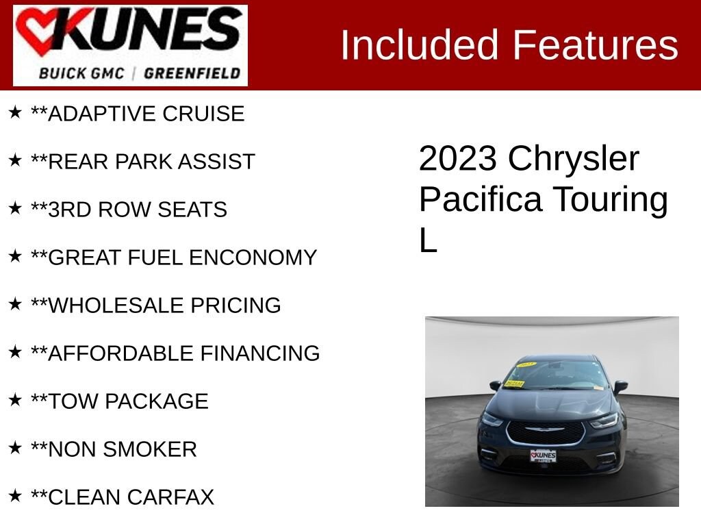 Used 2023 Chrysler Pacifica Touring L