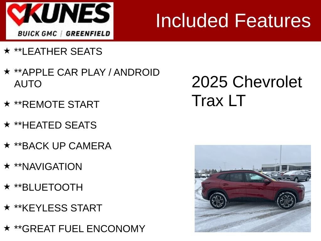 Used 2025 Chevrolet Trax LT SUV