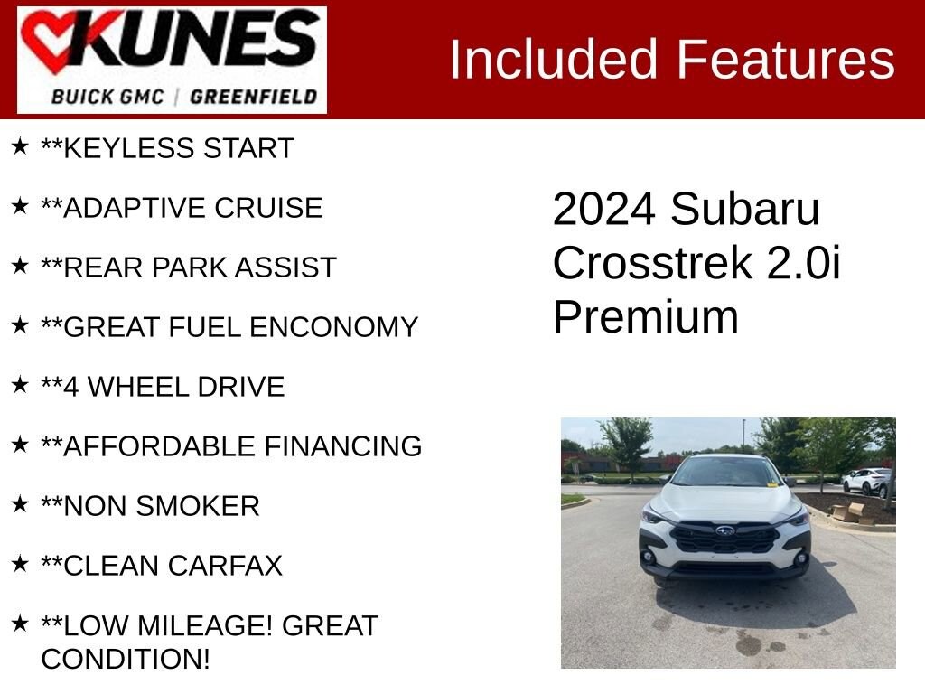Used 2024 Subaru Crosstrek Premium