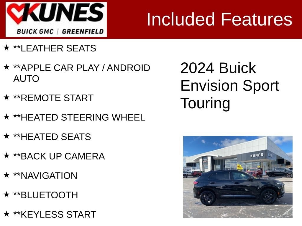 Used 2024 Buick Envision Sport Touring SUV