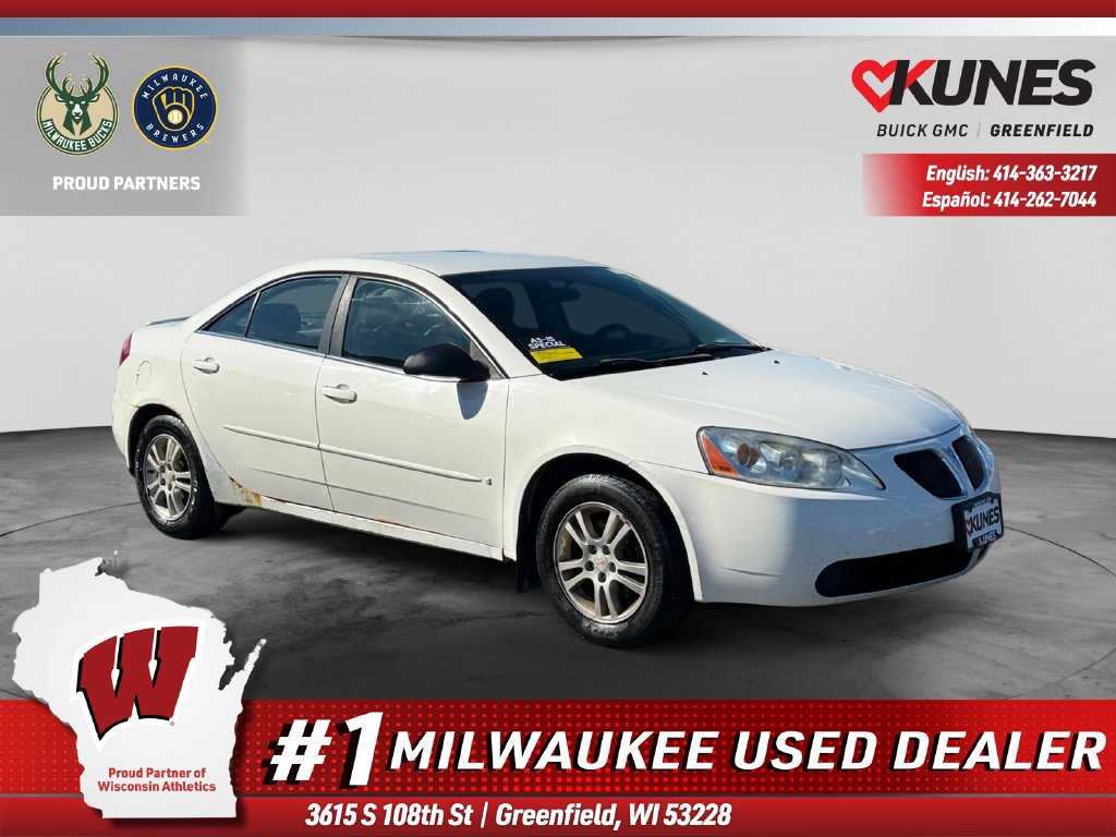 Used 2006 Pontiac G6 Base with VIN 1G2ZG558464108903 for sale in Greenfield, WI