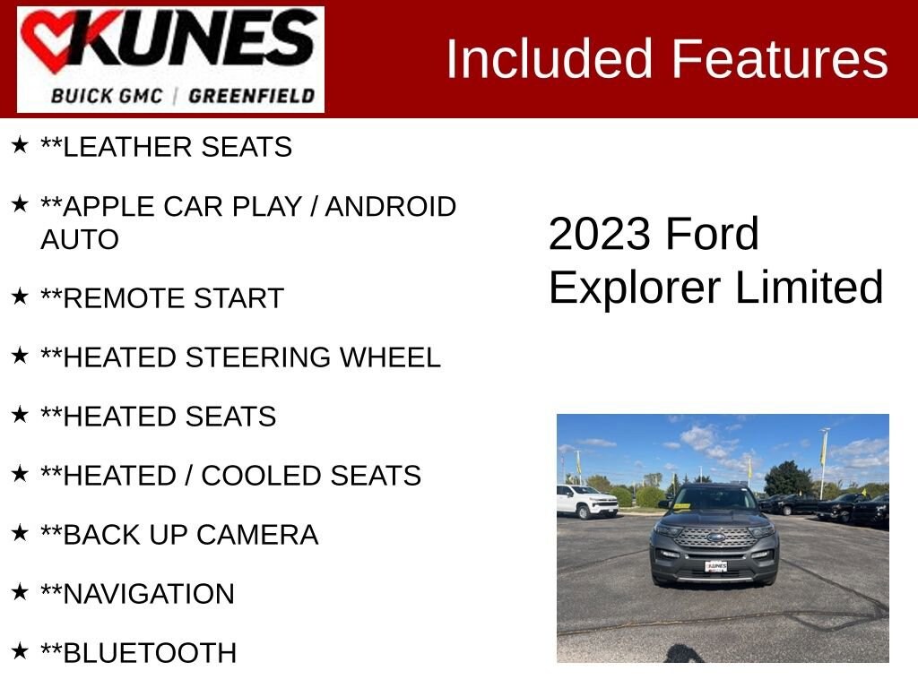 Used 2023 Ford Explorer Limited