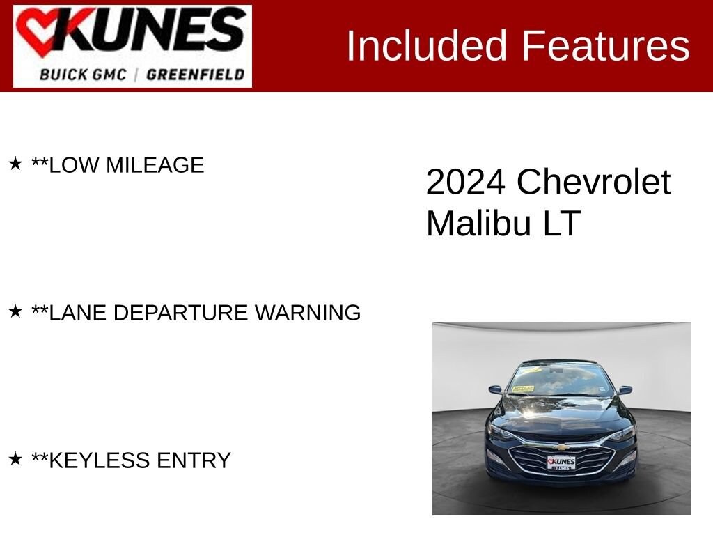 Used 2024 Chevrolet Malibu 1LT Car