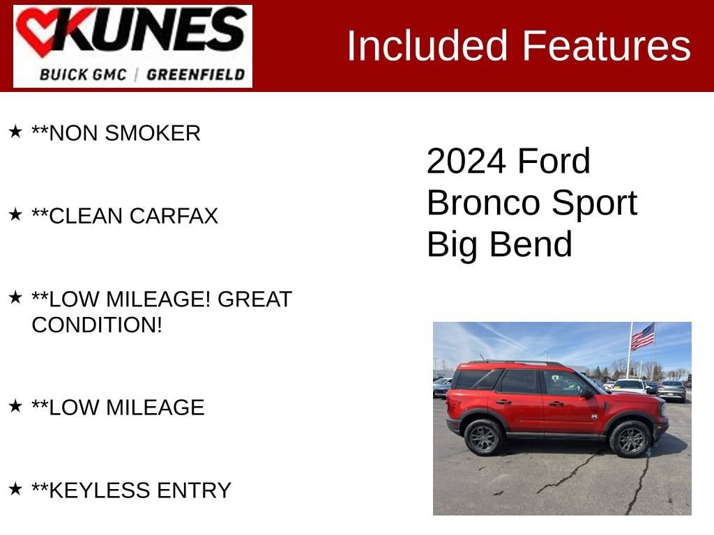 Used 2024 Ford Bronco Sport Big Bend
