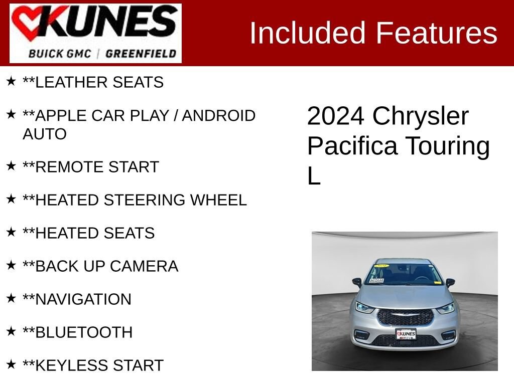 Used 2024 Chrysler Pacifica Touring L