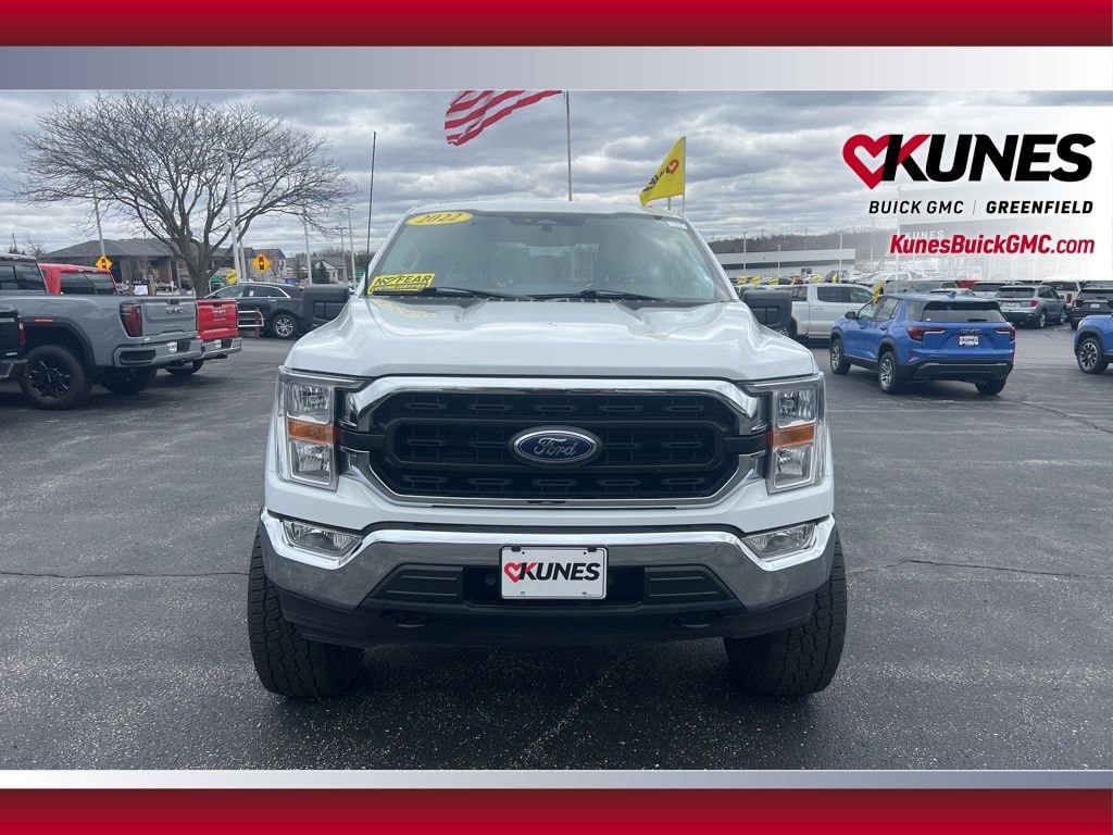 Used 2022 Ford F-150 XL with VIN 1FTFW1E50NFC05101 for sale in Greenfield, WI