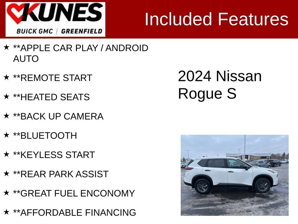 Used 2024 Nissan Rogue S