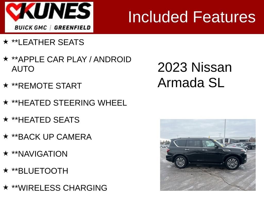 Used 2023 Nissan Armada SL