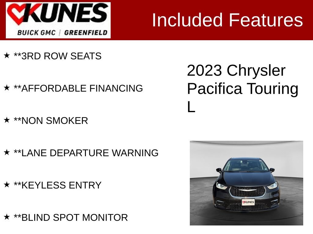 Used 2023 Chrysler Pacifica Touring L