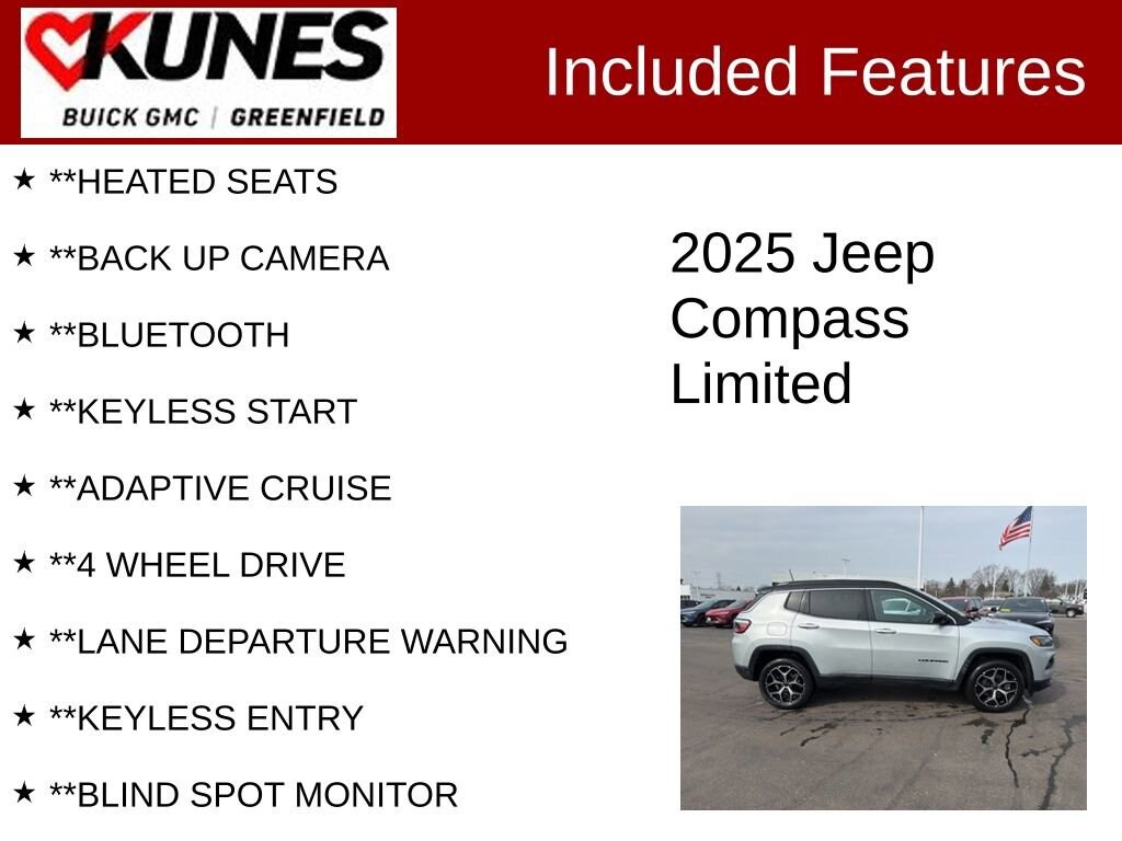 Used 2025 Jeep Compass Limited
