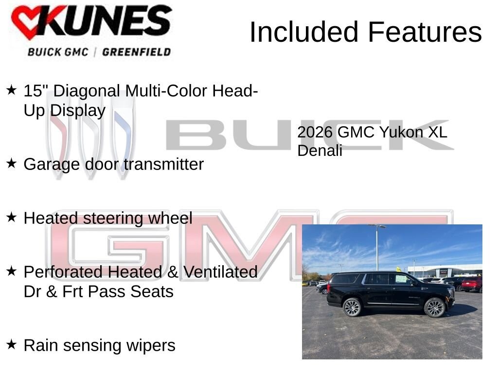 New 2026 GMC Yukon XL Denali SUV