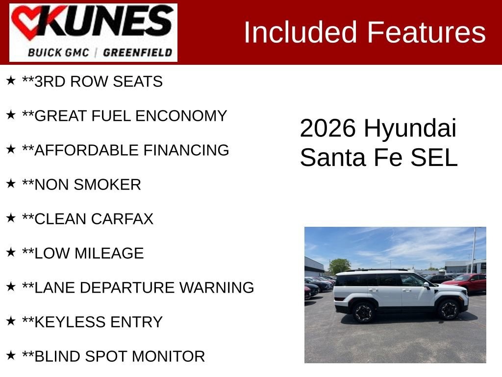 Used 2026 Hyundai Santa Fe SEL