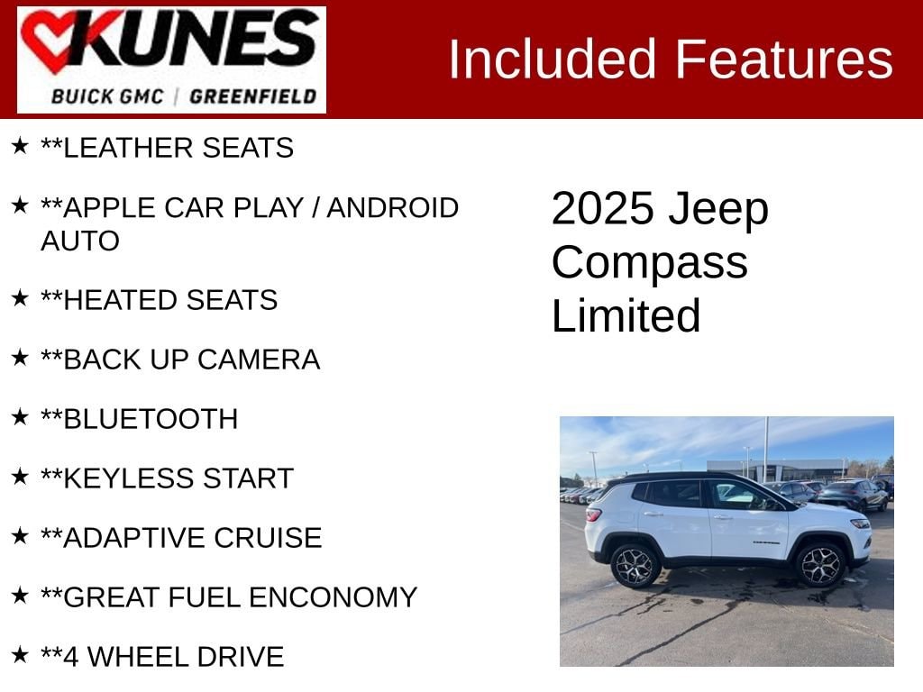 Used 2025 Jeep Compass Limited